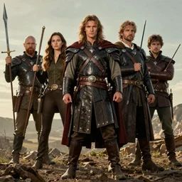 honorable ranger Strider Aragorn by Mark Brooks, Donato Giancola, Victor Nizovtsev, Scarlett Hooft, Graafland, Chris Moore