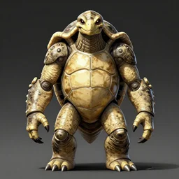 tortoise humanoid figure monster, symmetrical, highly detailed, digital art, sharp focus, trending on art station, kentaro miura manga art style
