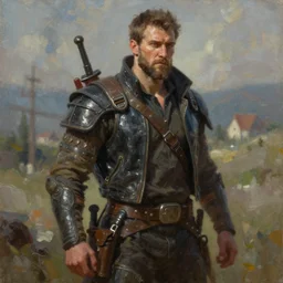 concept art for aaa game, cinematic shot, oil painting by jama jurabaev, extremely detailed, brush hard, artstation, high quality, brush stroke