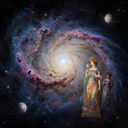 galactic nebula hand crafting the milky way, cosmic art, sci fi, nebula, solar system, intricate, elegant, highly detailed hand, wide angle, digital painting, artstation, concept art, sharp focus, illustration, art by artgerm, bob eggleton, stephen hickman, richard corben, wayne barlowe, greg rutkowski, alphonse mucha,