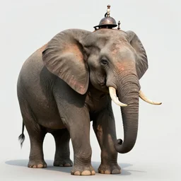 elon musk depicted as an elephant