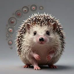 sonic the hedgehog portrait in surreal, recursive fractals, sharp, detailed professional, high quality portrait sonic airbrush art MGMT tame impala album cover portrait of a liquid dissolving LSD DMT sonic the hedgehog surfing through cyberspace, purple checkerboard background, 1990s 1992 Sega Genesis video game album cover