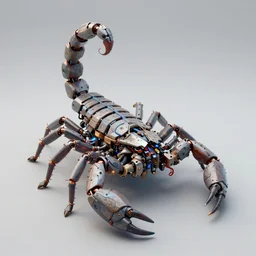 photo of phosphorite creature, scorpion, robotics, advanced cybernetics, smart bionicle, organism, biomimmicry exoskeleton biomorph hydraulics trending on behance visualisation industrial design trending on artstation, unreal engine, 3 d exploration exoskeleton part, ray, exploded view, cybernetics, artstation hd, reimagined by industrial lightning, 3 d, design cryengine unreal engine grasshoppers parametric
