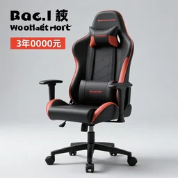 a promotion photo for the world most uncomfortable gaming chair.