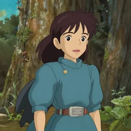 Hayao Miyazaki styled Robin from Batman