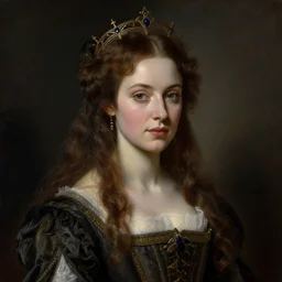 gothic princess portrait. by william henry hunt * * #, highly detailded