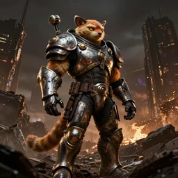 nick wilde ( from zootopia ), heavily armed and armored facing down armageddon in a dark and gritty reboot from the makers of mad max : fury road