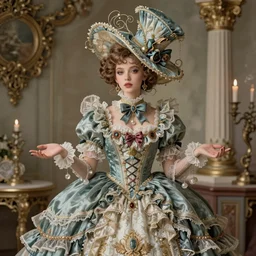 dieselpunk rococo disney characters, deep focus, d & d, fantasy, intricate, elegant, highly detailed, digital painting, artstation, concept art, matte, sharp focus, illustration, art by artgerm and greg rutkowski and alphonse mucha