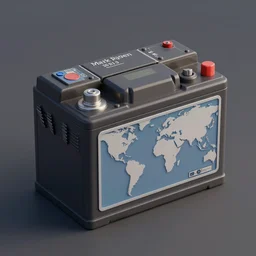 the world inside a car batery, lowbrow, matte painting, 3 - d highly detailed, in the style of mark ryden,