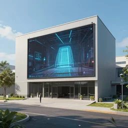 the outside of the simulation,
