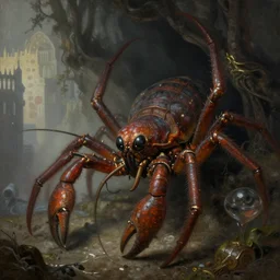 epic hyperdetailed portrait of 🐙🕷 lurking in the shadows. cthulhu. highly detailed portrait, rococo, digital painting, artstation, concept art, intricate, elegant. art by wlop and artgerm and greg rutkowski and alphonse mucha, masterpiece. misty cityscape