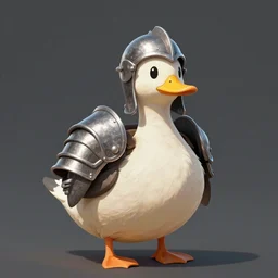 portrait detailed duck knight concept art artstation