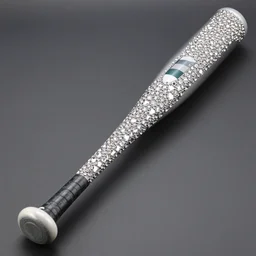 baseball bat made from diamond