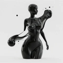 3 d pyro liquid simulation render, black ink, octane render, xparticles, abstract female bodies, intricate details, female face mixing in white blanket, white carved abstract sculpture, amethyst mineral quartz sculpt, swirly curls, abstract white fluid, golden edges and fractals, wasili kandinski, artstation, render, cinema 4 d, art noveau fresco, liquid acrylic painting