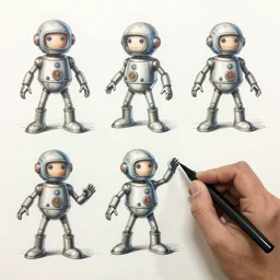 gesture drawings color pen and ink and pencil sketch character concept design game asset of sketches watercolor of a a home made 1950s style science fiction retro space suit by Stanley Artgerm Lau, WLOP, Rossdraws, James Jean, Andrei Riabovitchev, Marc Simonetti, and Sakimichan, tranding on artstation , assets, character design, tending on pinterest, trending on cgtalk, trending on concept art, trending on character design