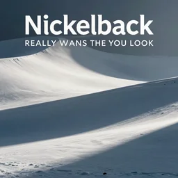 Nickelback really wants you to look at their photograph