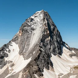 a mountain shaped like the rock's head