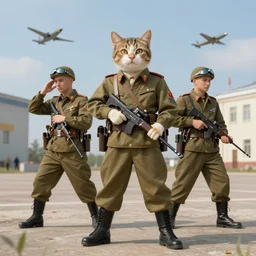 Soviet Cat Fighter Pilots