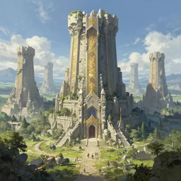 landscape from xenoblade, fantasy, epic scale, highly detailed, digital painting, artstation, concept art, matte, sharp focus, illustration, hearthstone, art by artgerm and greg rutkowski and alphonse mucha