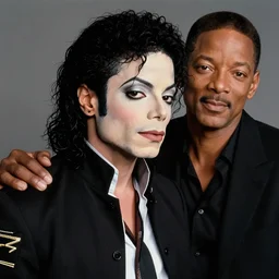 Michael Jackson as will smiths partner in men in black