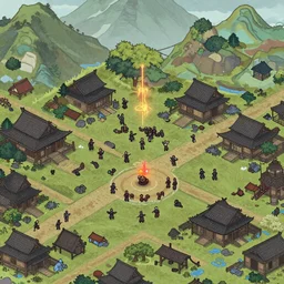 very strong Cash of Clans village