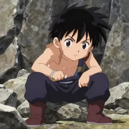 the rock a s an anime character