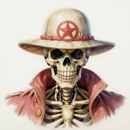 ultra realistic portrait painting of skeletor, art by eiichiro oda, 4 k, one piece artstyle, cel shaded, highly detailed, epic lighting