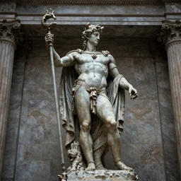 the ruler of the tartarus, neo - classical style, very detailed, masterful, imposing and dominating