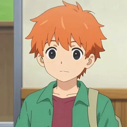 Nick Mullen as a a cute anime boy
