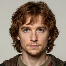 frodo baggins as iron man, detailed face portrait, symetry!!