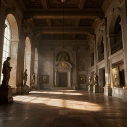 Photorealistic Museum Hall, Unreal Engine