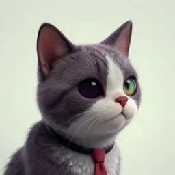 profile picture whimsical zombie cat