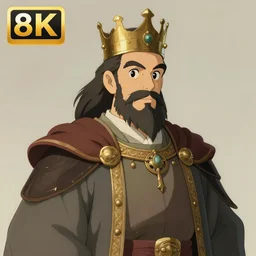 portrait of medieval old king, artstation, detailed cartoon, elegant, digital painting, concept art, smooth, sharp focus, illustration, ghibli makoto shinkai don bluth fujita goro jean giraud akihiko yoshida tom whalen sharp focus, illustration, ghibli makoto shinkai don bluth fujita goro jean giraud akihiko yoshida tom whalen sharp focus, illustration, ghibli makoto shinkai don bluth fujita goro jean giraud akihiko yoshida tom whalen 8 k