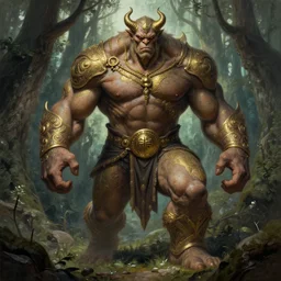 portrait of bruce banner as a hulking herculean demon, forest, godlike, full body, fantasy, intricate, elegant, highly detailed, digital painting, artstation, concept art, sharp focus, illustration, art by artgerm and greg rutkowski and alphonse mucha