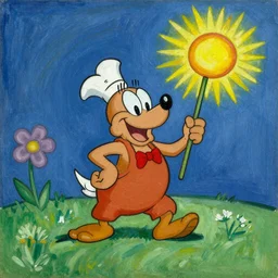 Asterix, Kandinsky painting
