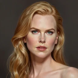 nicole kidman, portrait by audrey kawasaki elegant highly detailed digital painting artstation pixiv