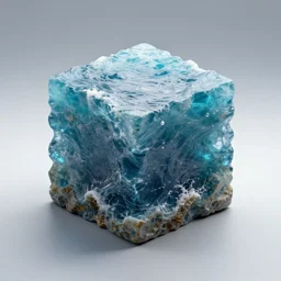 the ocean shaped cube