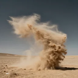 the unlikely phenomena of life like a dust devil forming under the perfect conditions