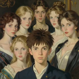 portrait of twink boy, close up shot, soft lighting, latvian belarusian finnish norwegian swedish glamour models, painting by sargent and leyendecker, studio ghibli, asymmetrical intricate elegant illustration hearthstone, by greg rutkowski by greg tocchini by craig mullins