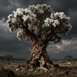 web of life, by asaf hanuka, by caspar david friedrich, by wangechi mutu, by zdzisław beksinski, divine, powerful, accent lighting, cotton, corduroy, a trapped sould