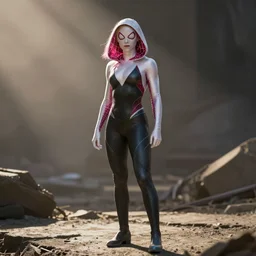Spider-Gwen, film still from Avengers Endgame