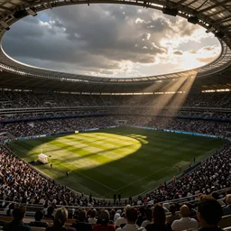 crowded stadium