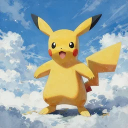 legendary pokemon painting by clounde monet