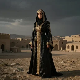 An Arabic Ottoman female assassin