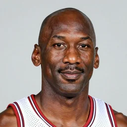 Michael Jordan portrait by Yoji Shinkawa and Ashley Wood