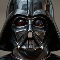 darth vader by kehinde wiley and rembrandt. photorealistic facial features, portrait, detailed face, ultra high details, large, close - up.