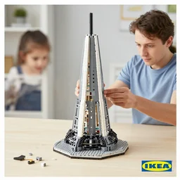 instructions from IKEA explaining how to build a nuclear reactor