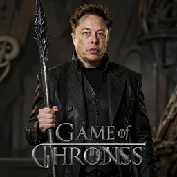 Game of Thrones starring Elon Musk, 4k, cinematic,