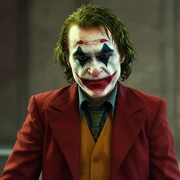 Film still of the Joker, from Grand Theft Auto V (2013 video game)