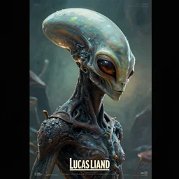 exquisite alien poster art by lucasfilm, 8 k, denoised